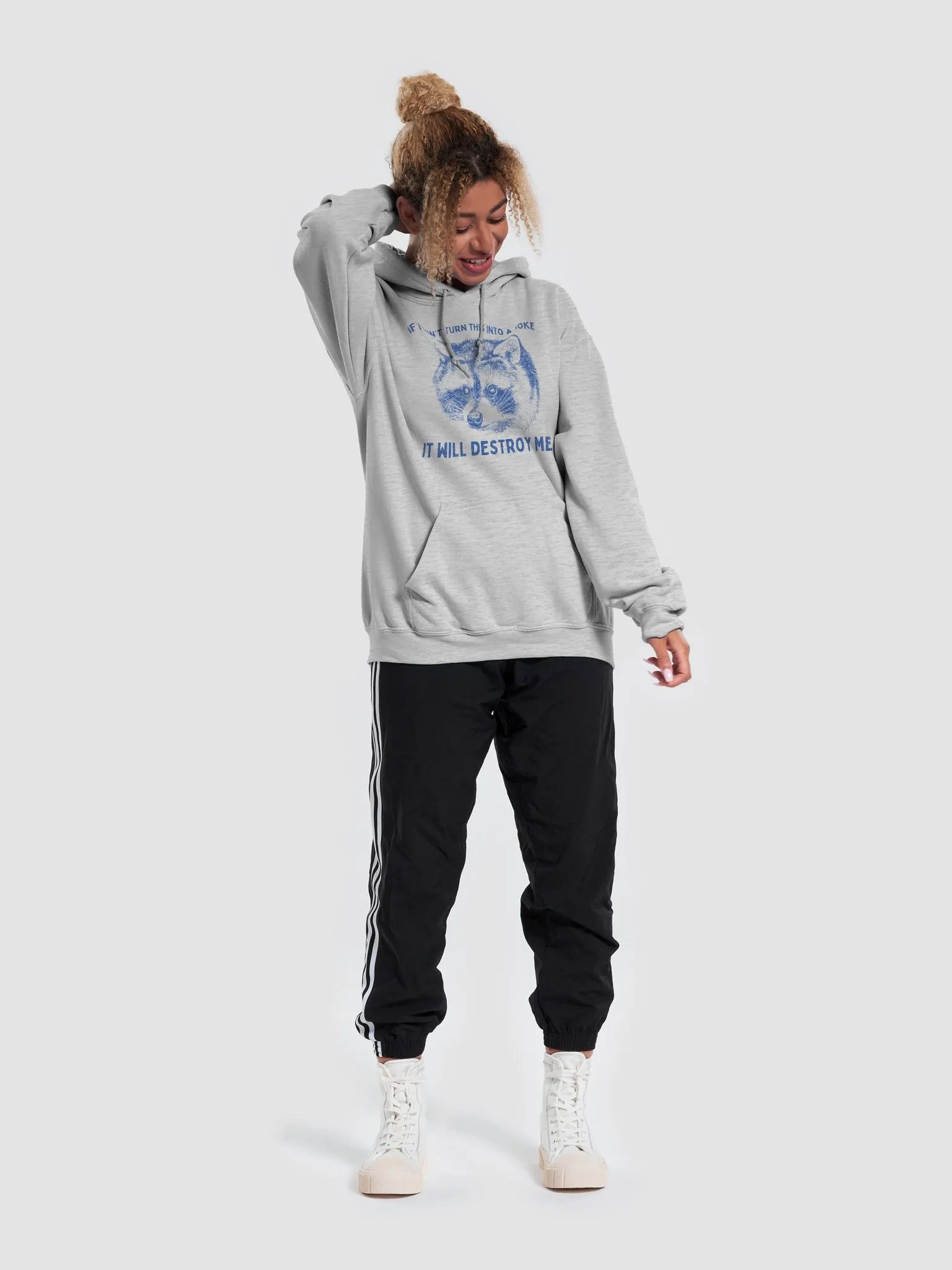 If I dont turn this into a joke it will destroy me Hoodie product image (5)