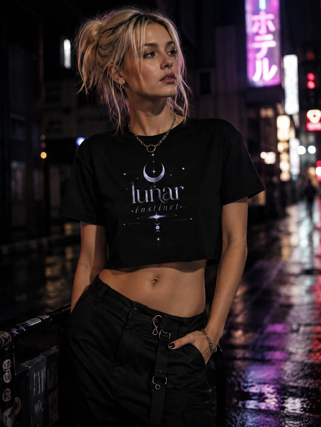 Lunar Instinct Premium Crop Top product image (1)