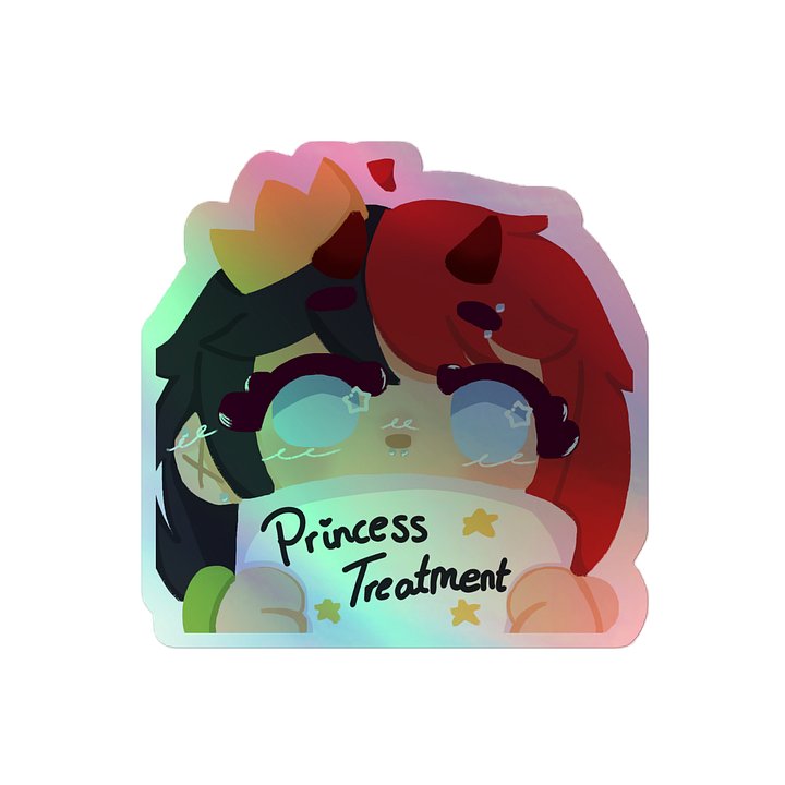 Princess treatment sticker product image (2)
