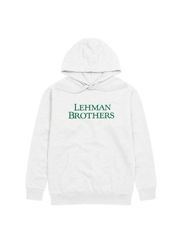 Lehman Brothers Embroidered Hoodie product image (2)