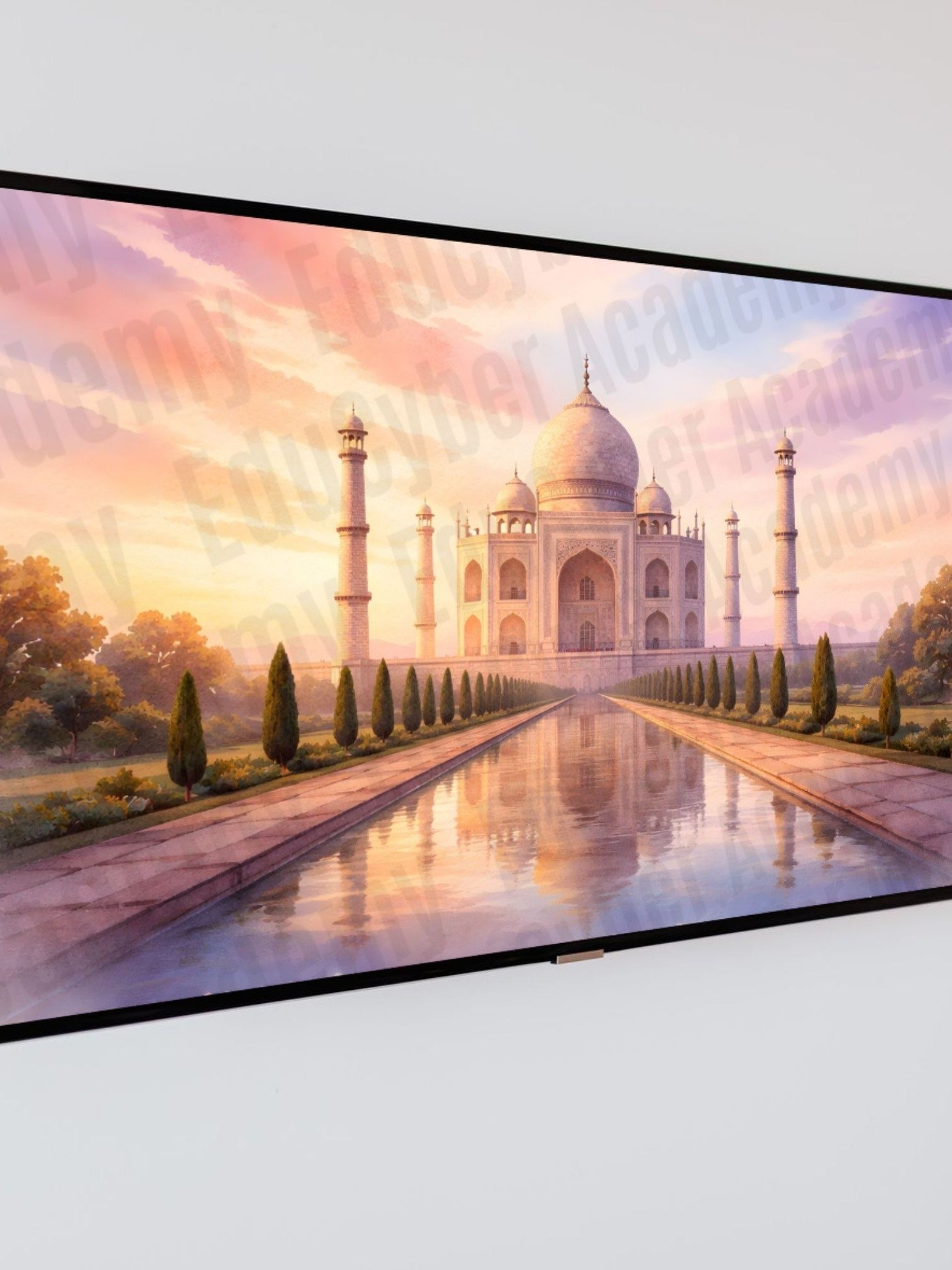 Seven Wonders of the World The Taj Mahal Frame TV Art, Laptop and Desktop Wallpaper 4K Instant Download Digital File product image (8)