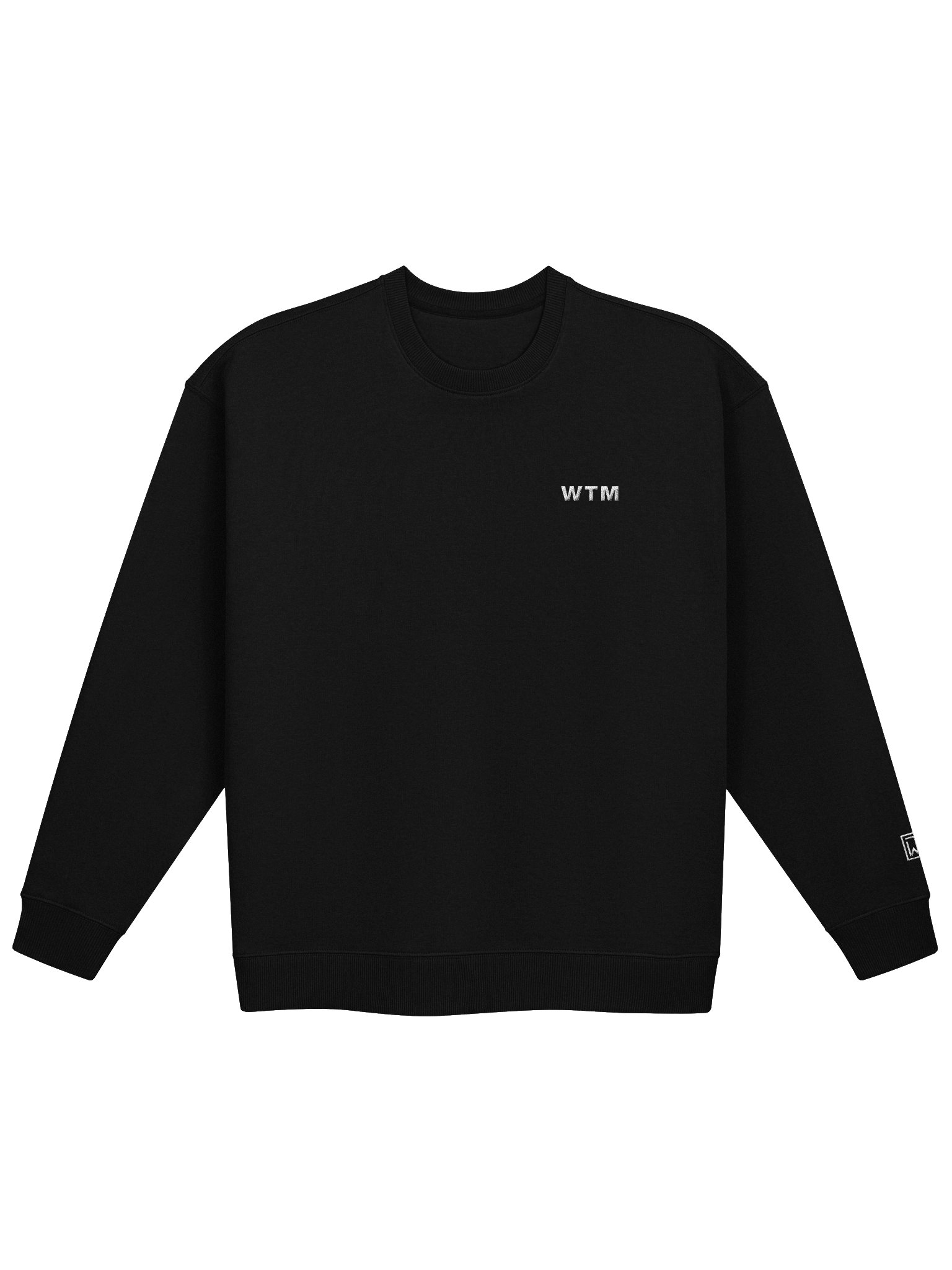 Foundation WTM Embroidered Crewneck — Light Stitch product image (2)
