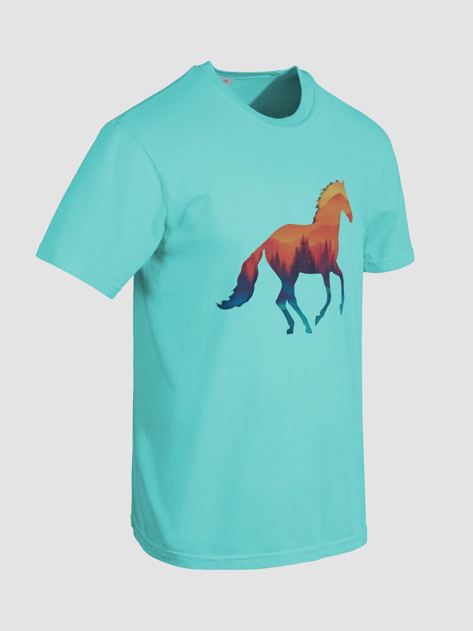 Sunset Silhouette Vista Tee product image (138)