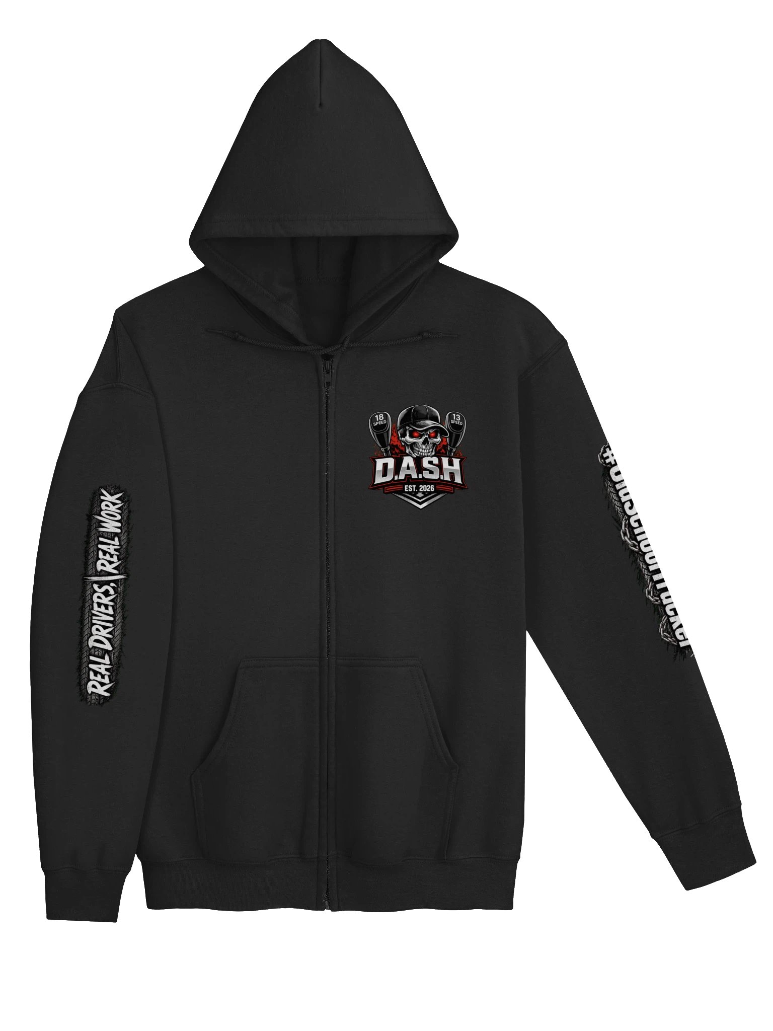 D.A.S.H Movement Zip Hoodie product image (3)