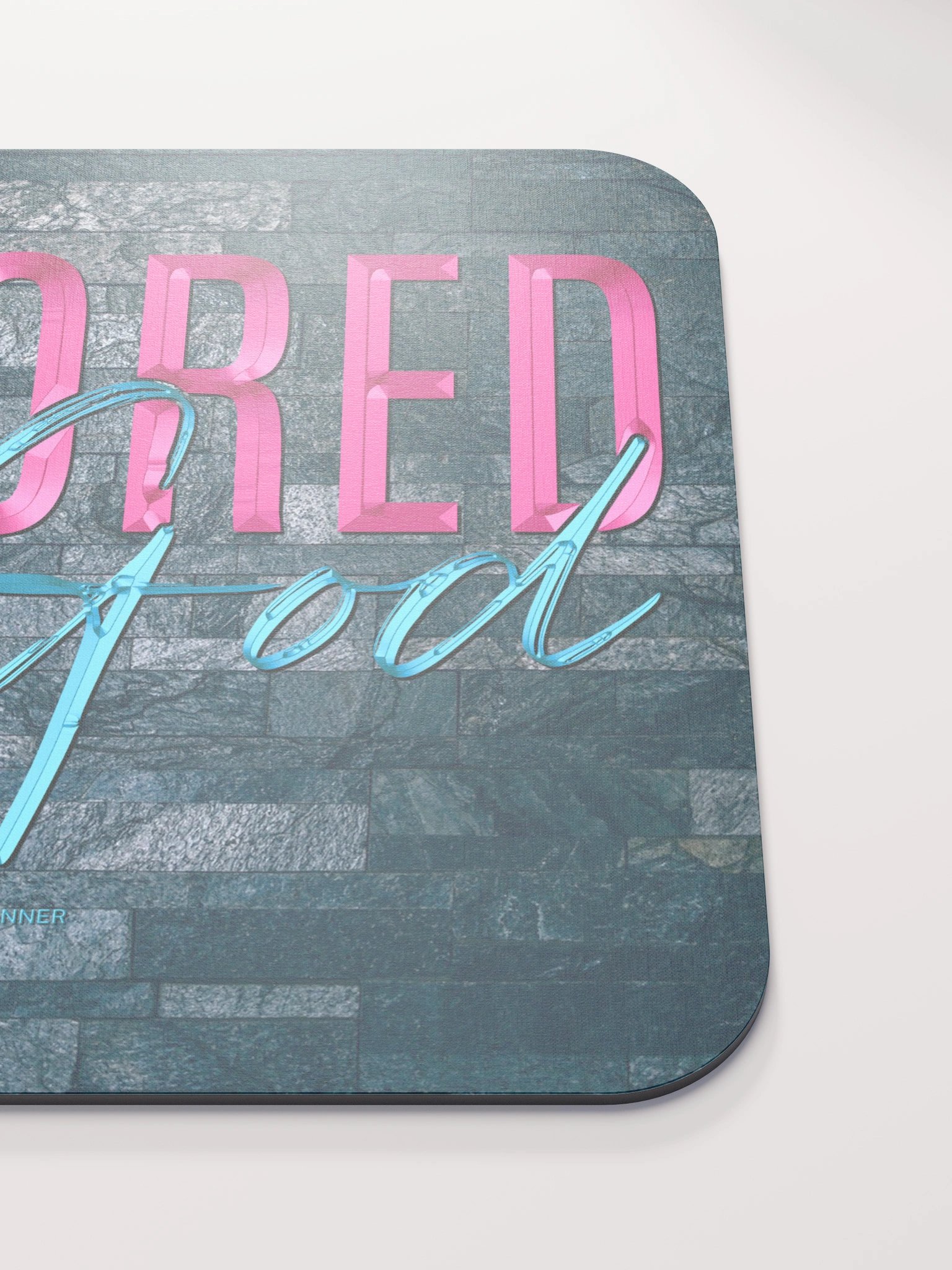 Favored by Good, Blk Mouse Pad BV product image (5)