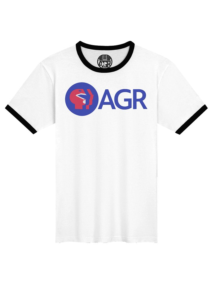Angel Grove Radio "Public Broadcast" Ringer T-Shirt product image (1)
