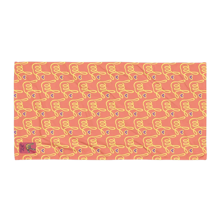 Forever ILY Coral Beach Towel product image (1)