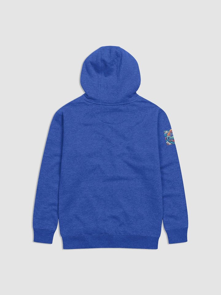 Ride The Waves of Chance Uplifting Slogan Hoodie. product image (2)