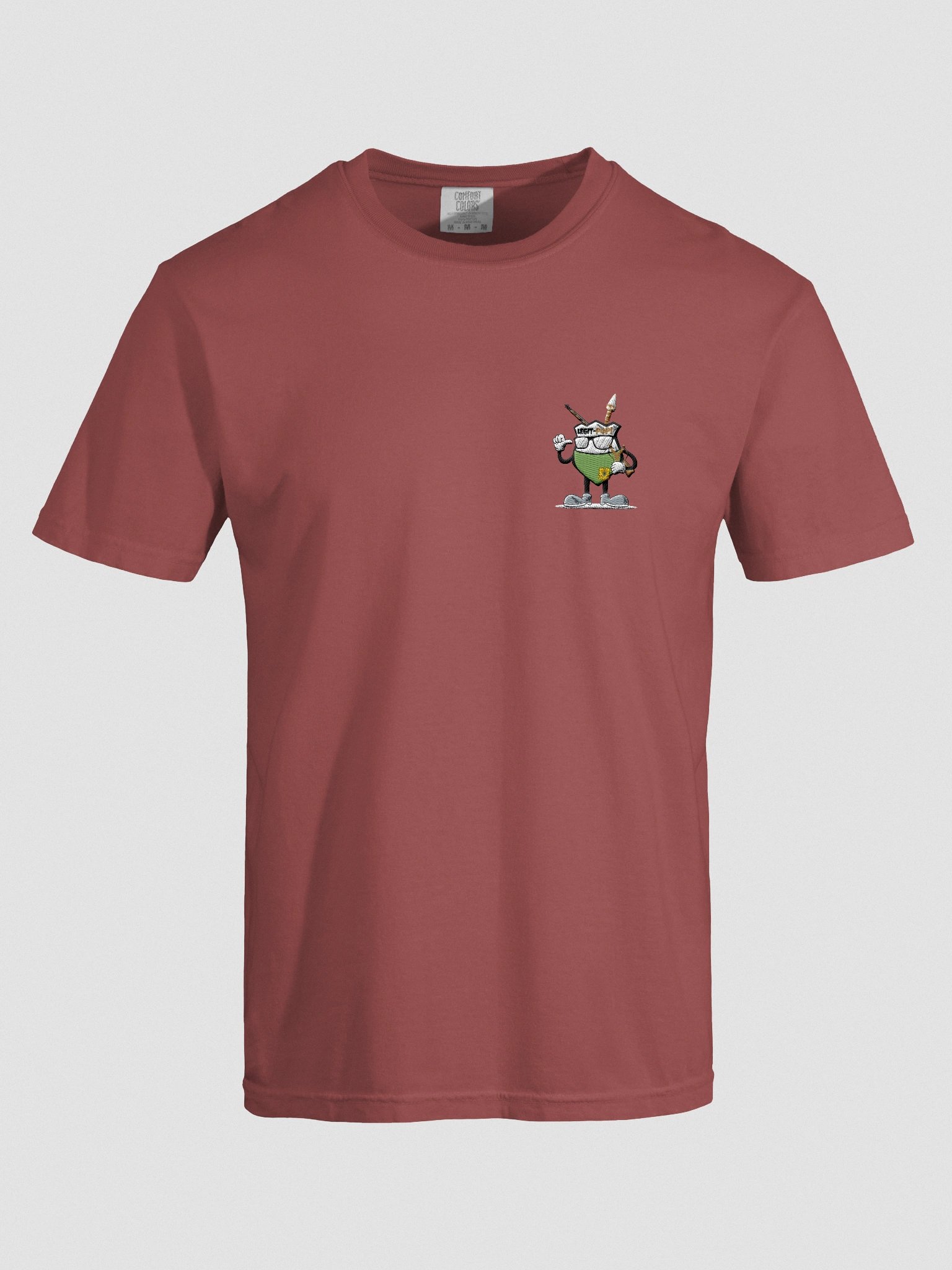 Legit-POP! Geared Retro Cartoon Logo T-Shirt product image (1)