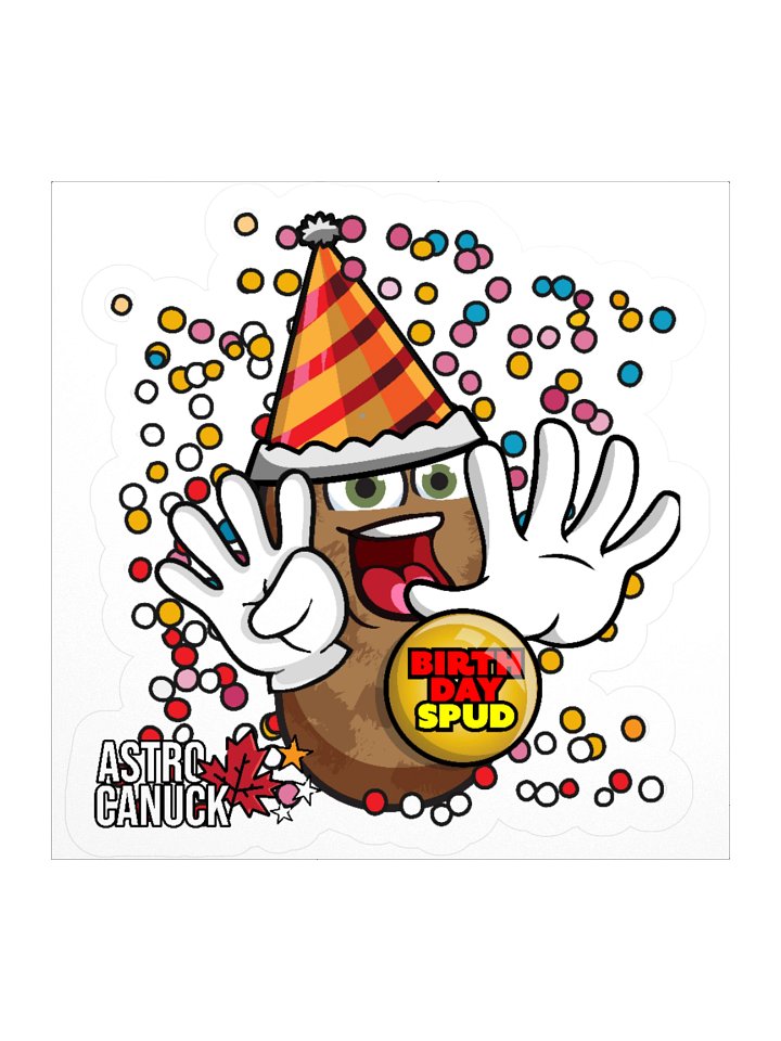 45th Annual Bday Sticker product image (1)