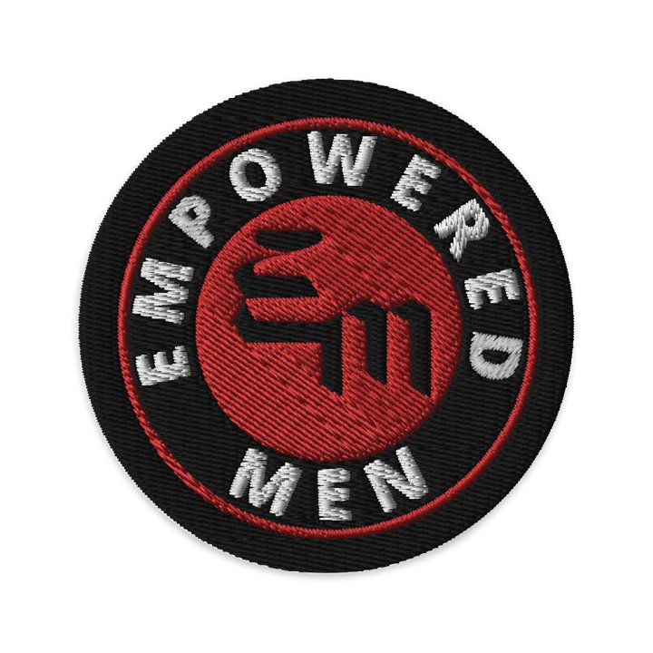 Empowered Men Embroidered Patch product image (1)