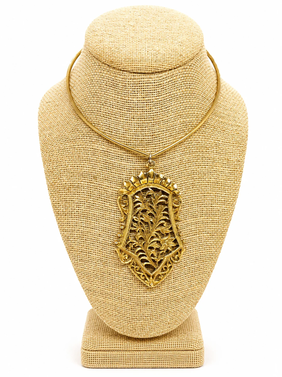 Etruscan Garden Torque Necklace product image (1)