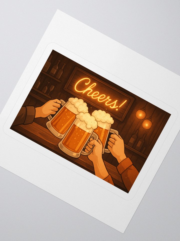 Cheers Sticker product image (5)