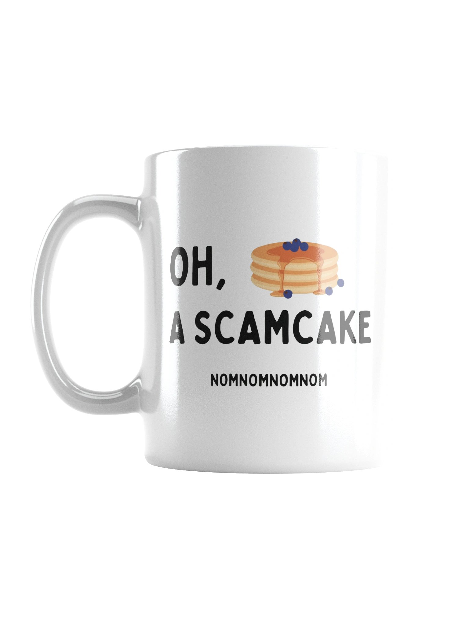 "Oh, a scamcake" Mug by tinypola product image (2)