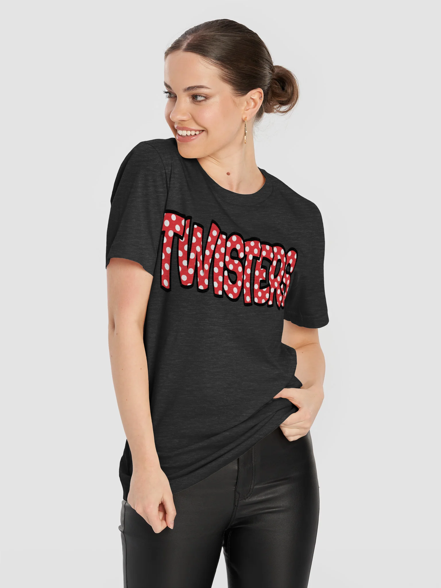 Oklahoma Twisters | Polka Dot Pride Bella+Canvas Tee product image (31)