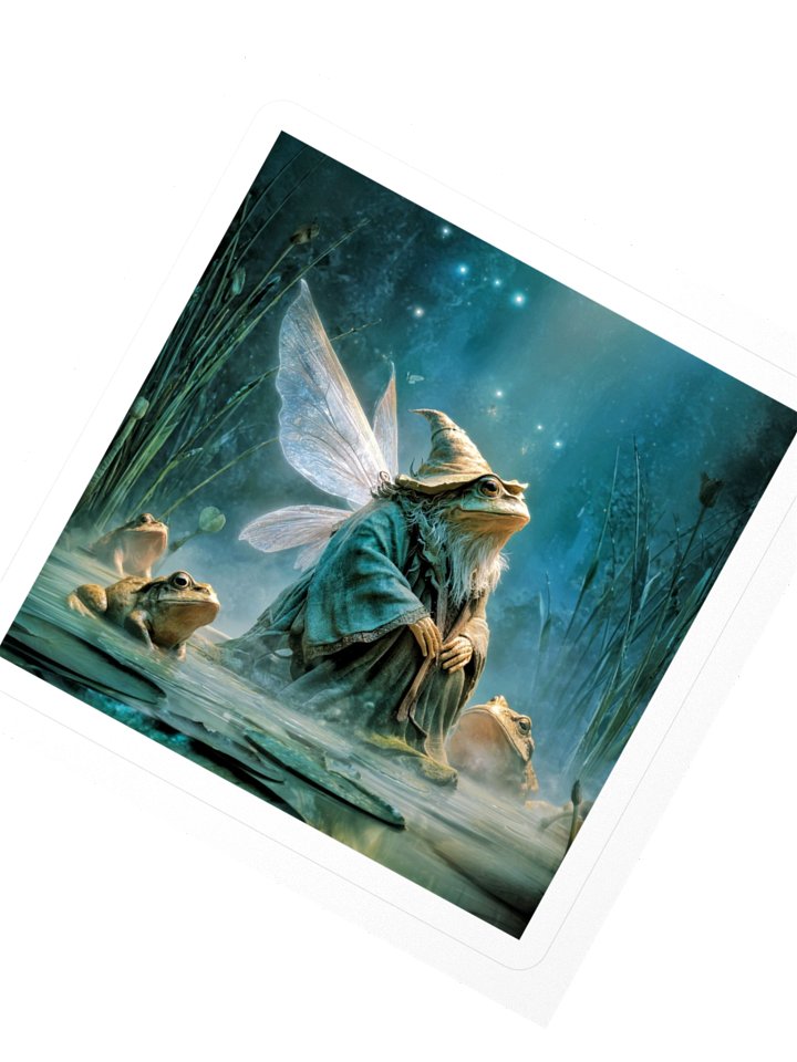 Toad Wizard Sticker product image (2)