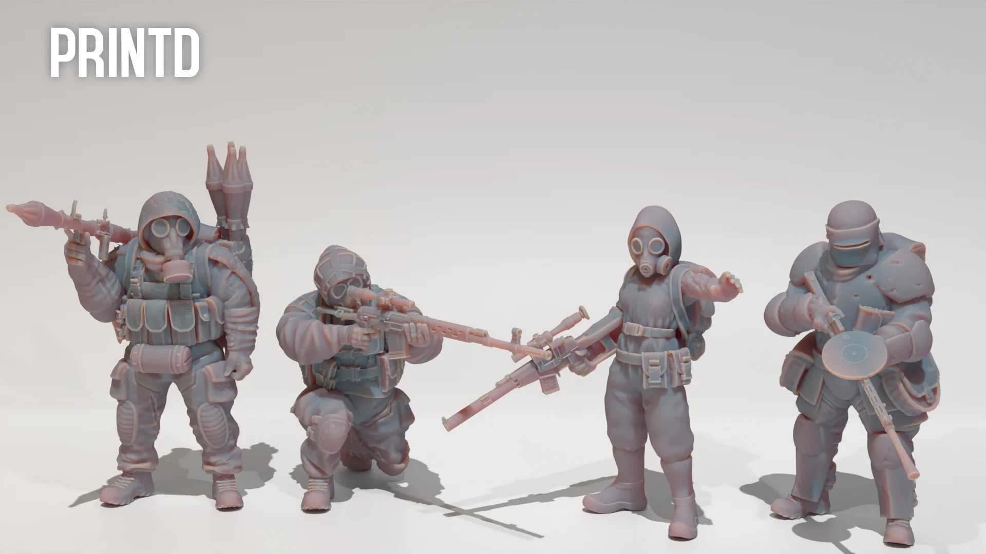 After the Fall Part 1 - Post Apocalyptic Zona Alpha Wargame Hobby Resin Scale Models product image (2)
