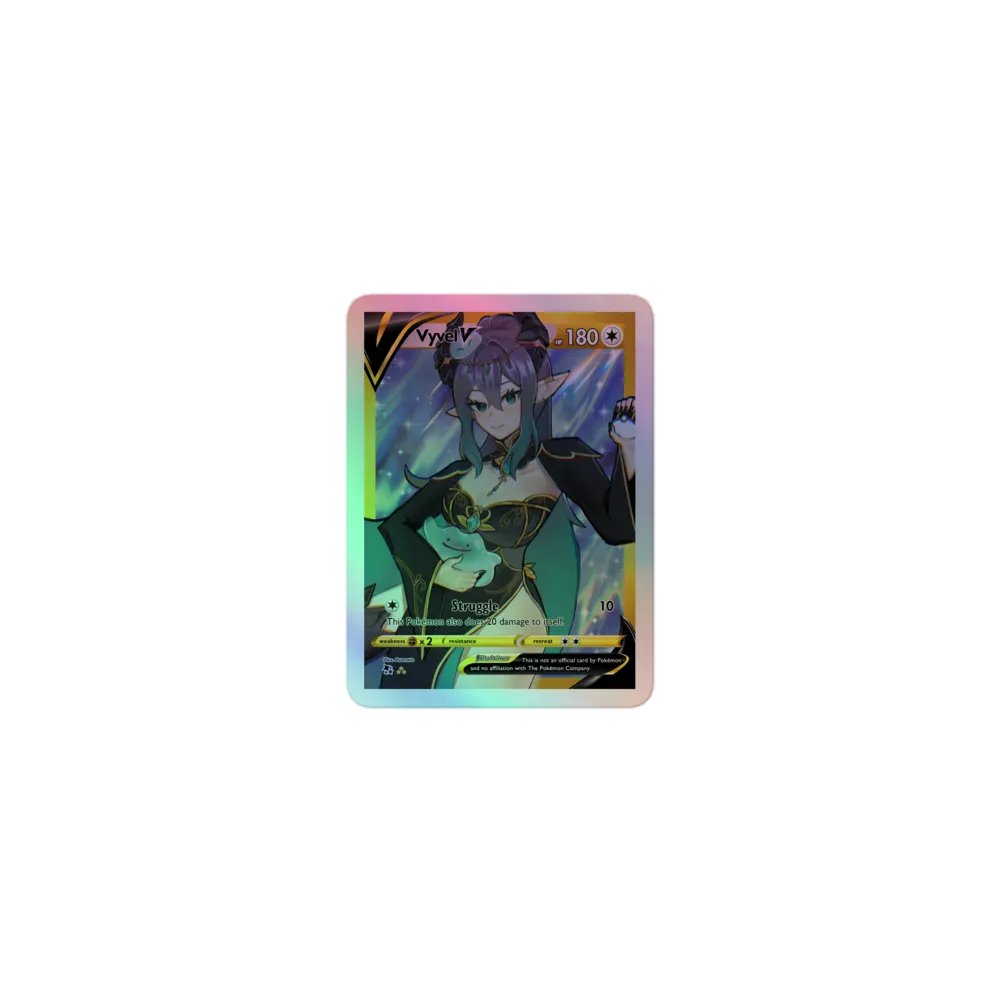 Holographic Trainer Card product image (1)