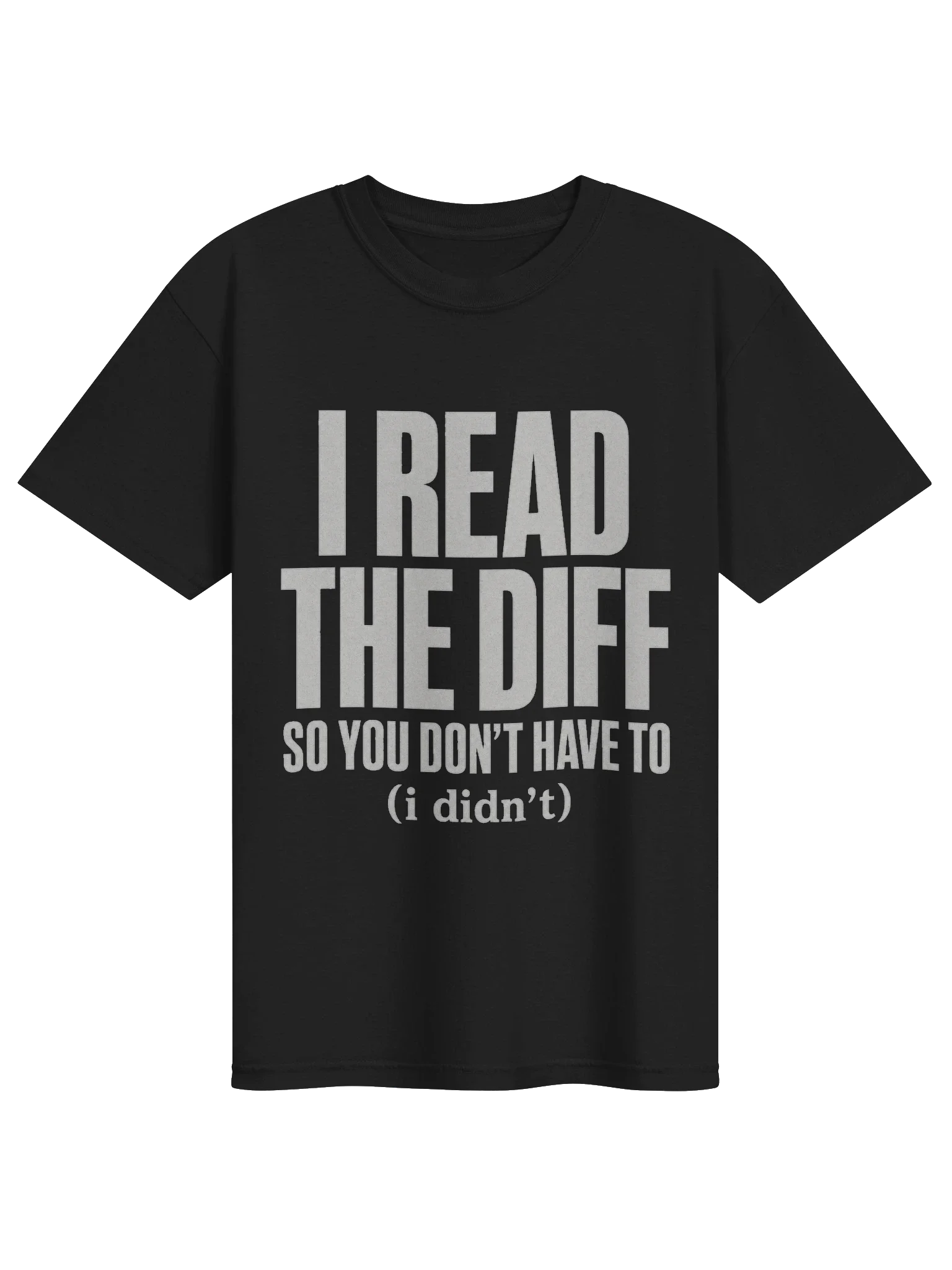 I Read The Diff Tee