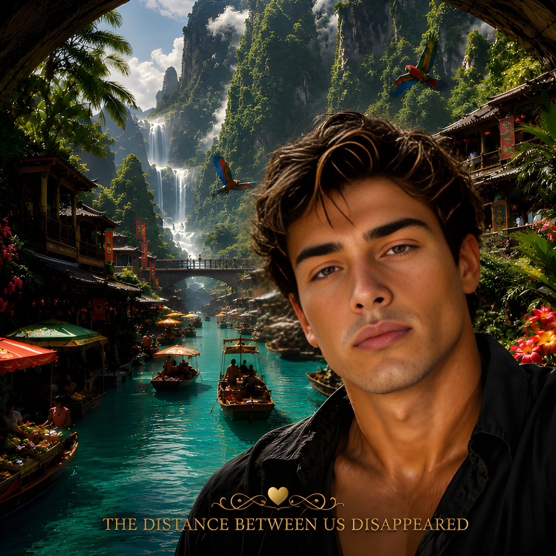 The Distance Between Us Disappeared | Fantasy Gift For Him Art product image (2)