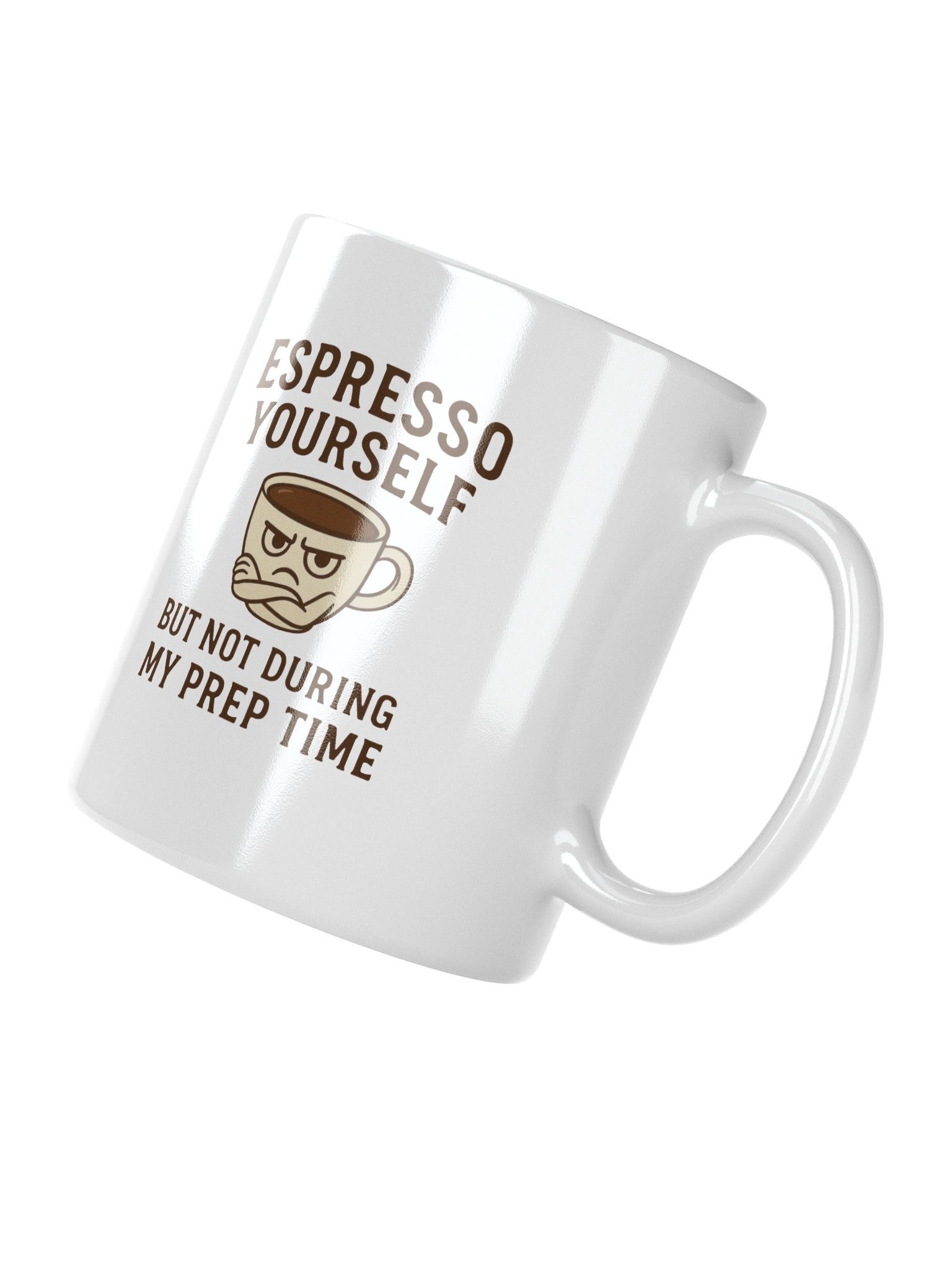 "Espresso Yourself (But Not During My Prep Time)" Funny Teacher Mug product image (4)