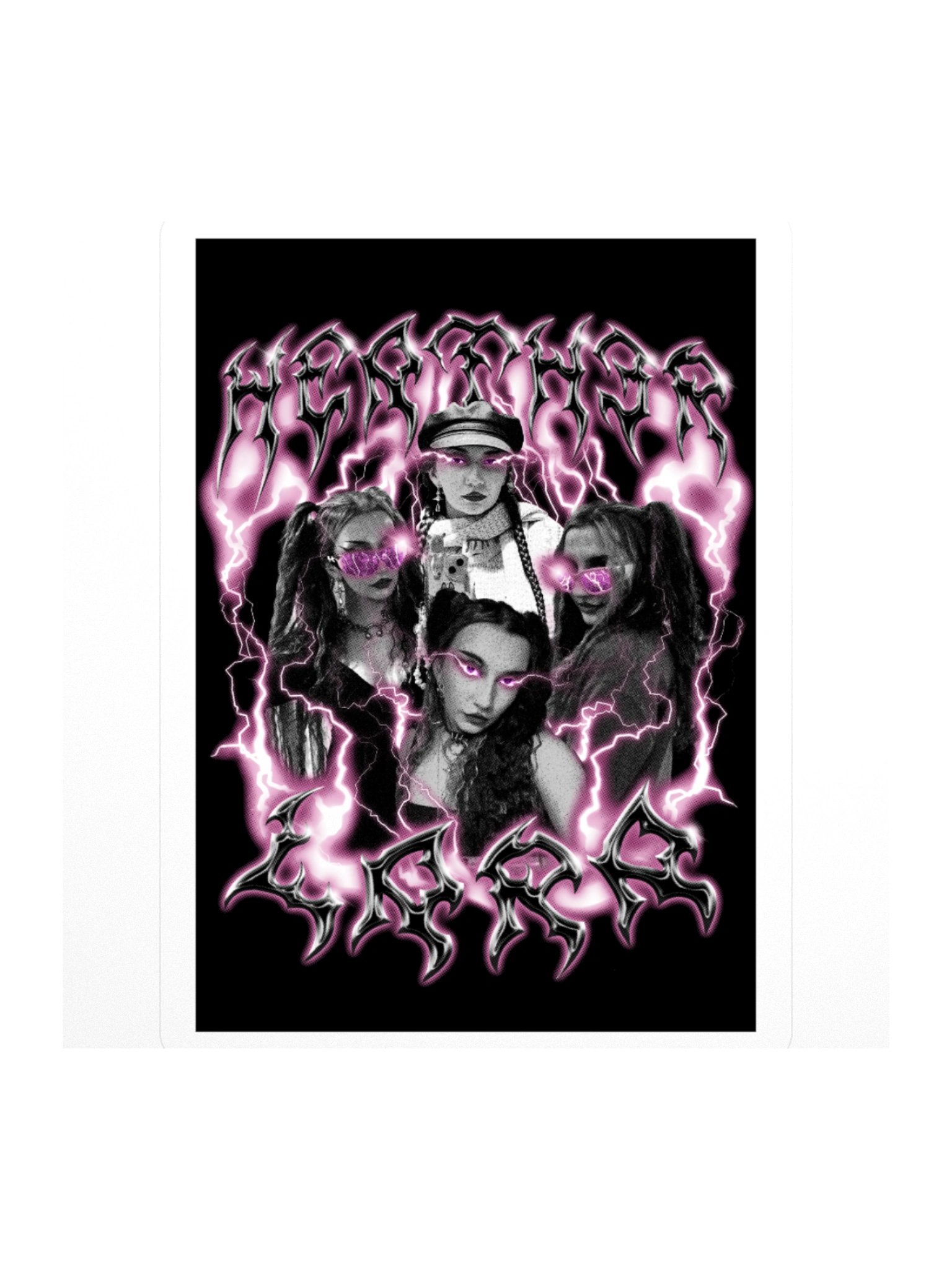 Y2K HEZZY STICKER product image (1)