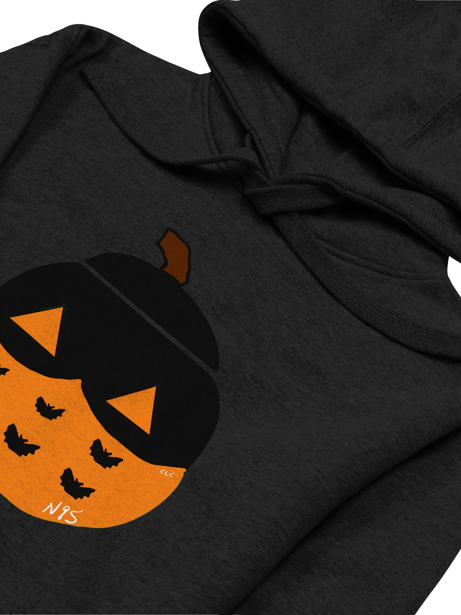 Mask-O-Lantern hoodie (orange mask) product image (3)