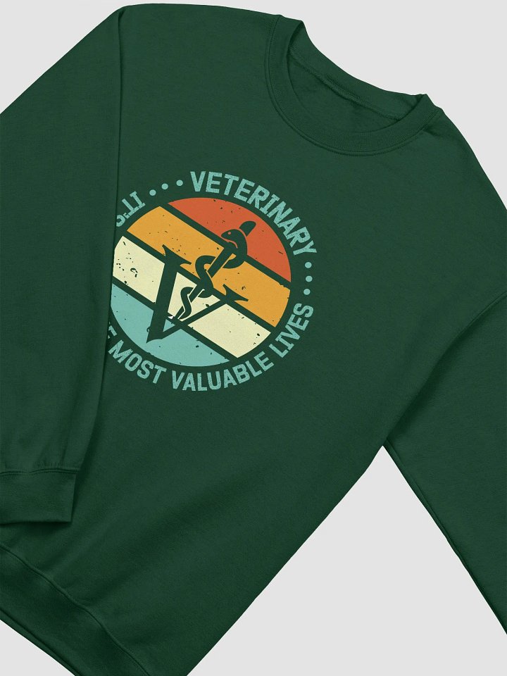 "saving the most valuable lives" Sweatshirt product image (2)