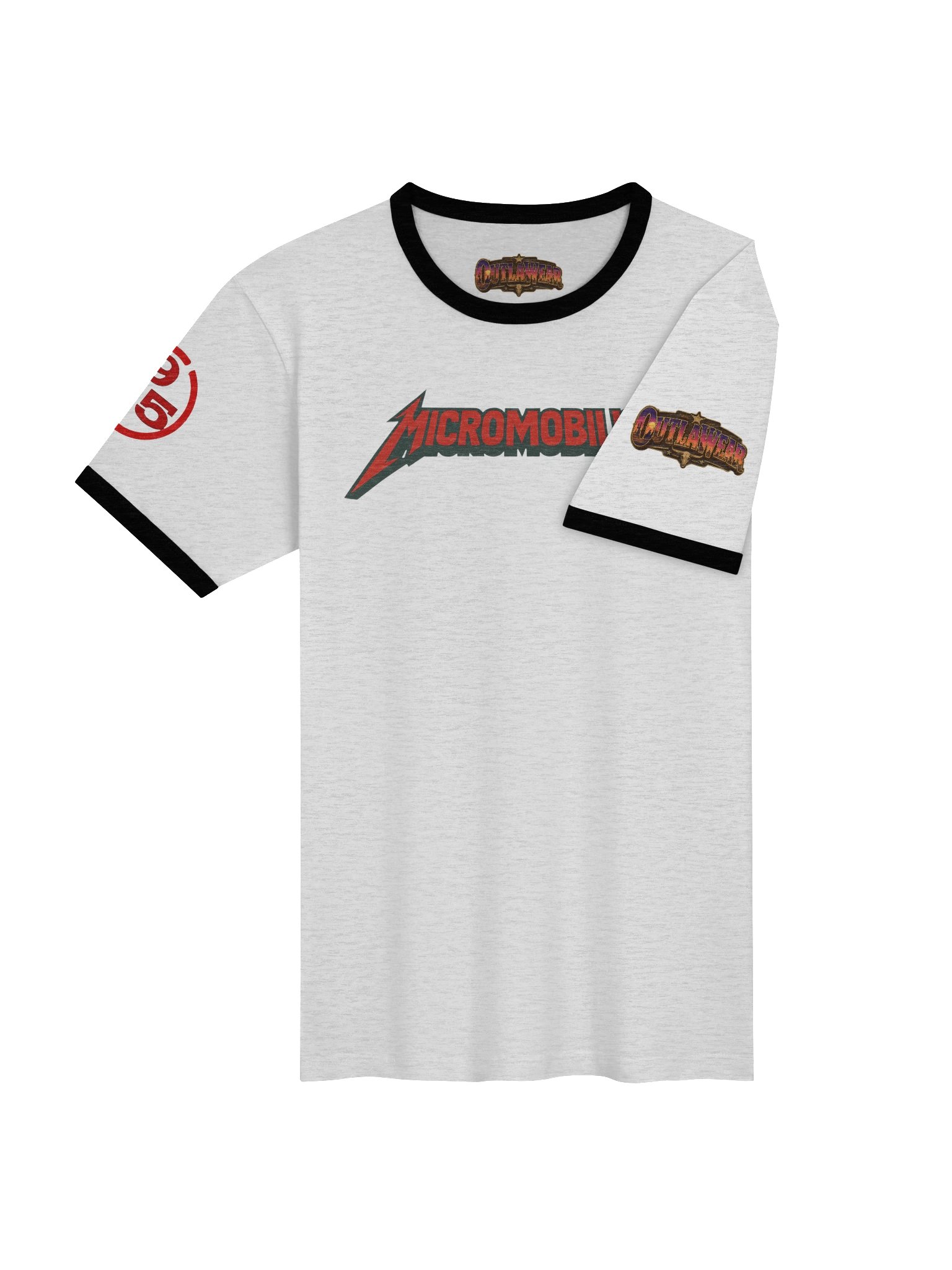 "MICROMOBILIST II" E-Bike Rider Ringer T-Shirt product image (20)