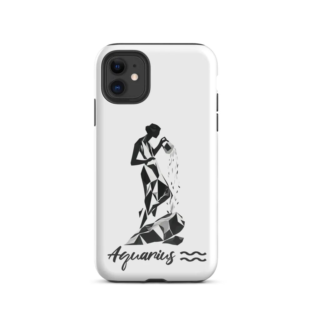 Aquarius iPhone Tough Case - Futuristic Flair for Visionary Thinkers product image (47)