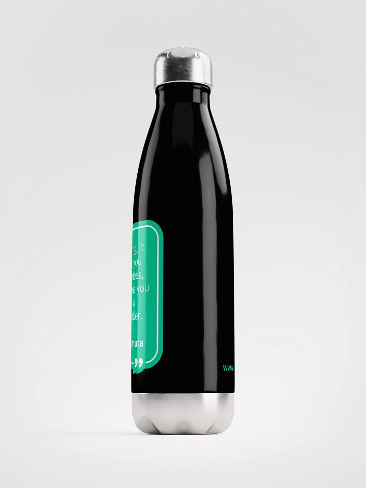 Stainless Steel Bottle with Ibn Batuta Travel Quote product image (1)