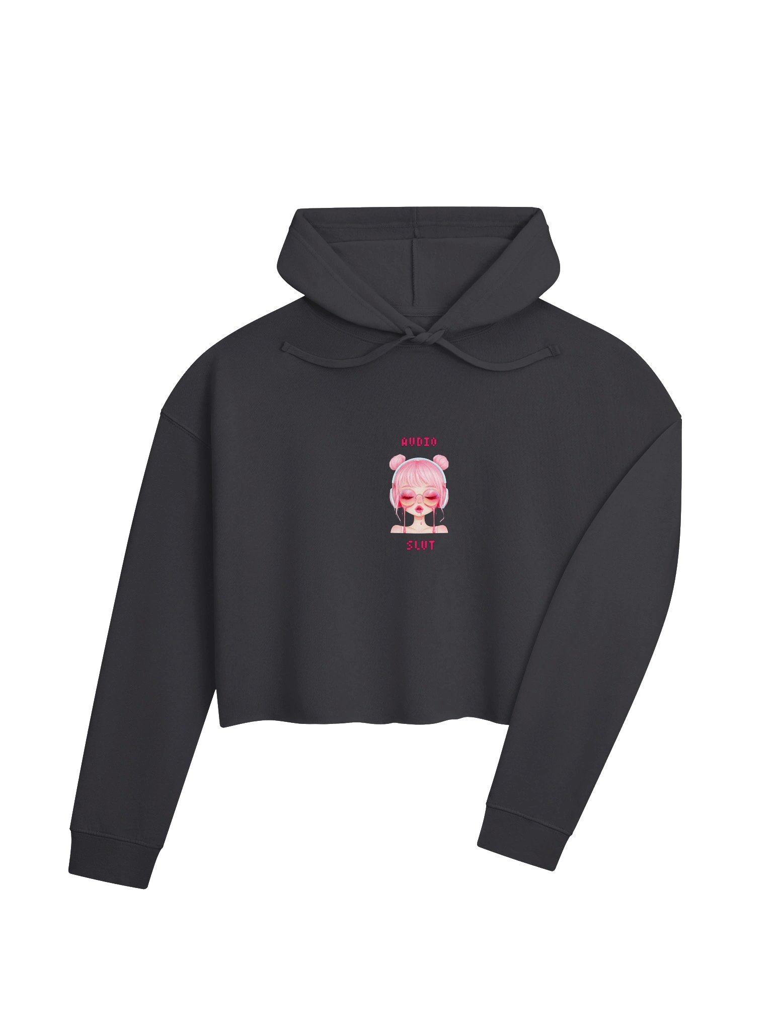 Audio Slut Cropped Hoodie product image (14)