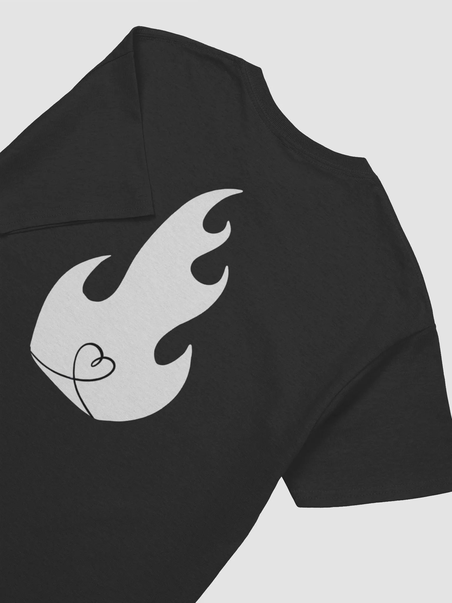 White Fire T shirt Back product image (30)