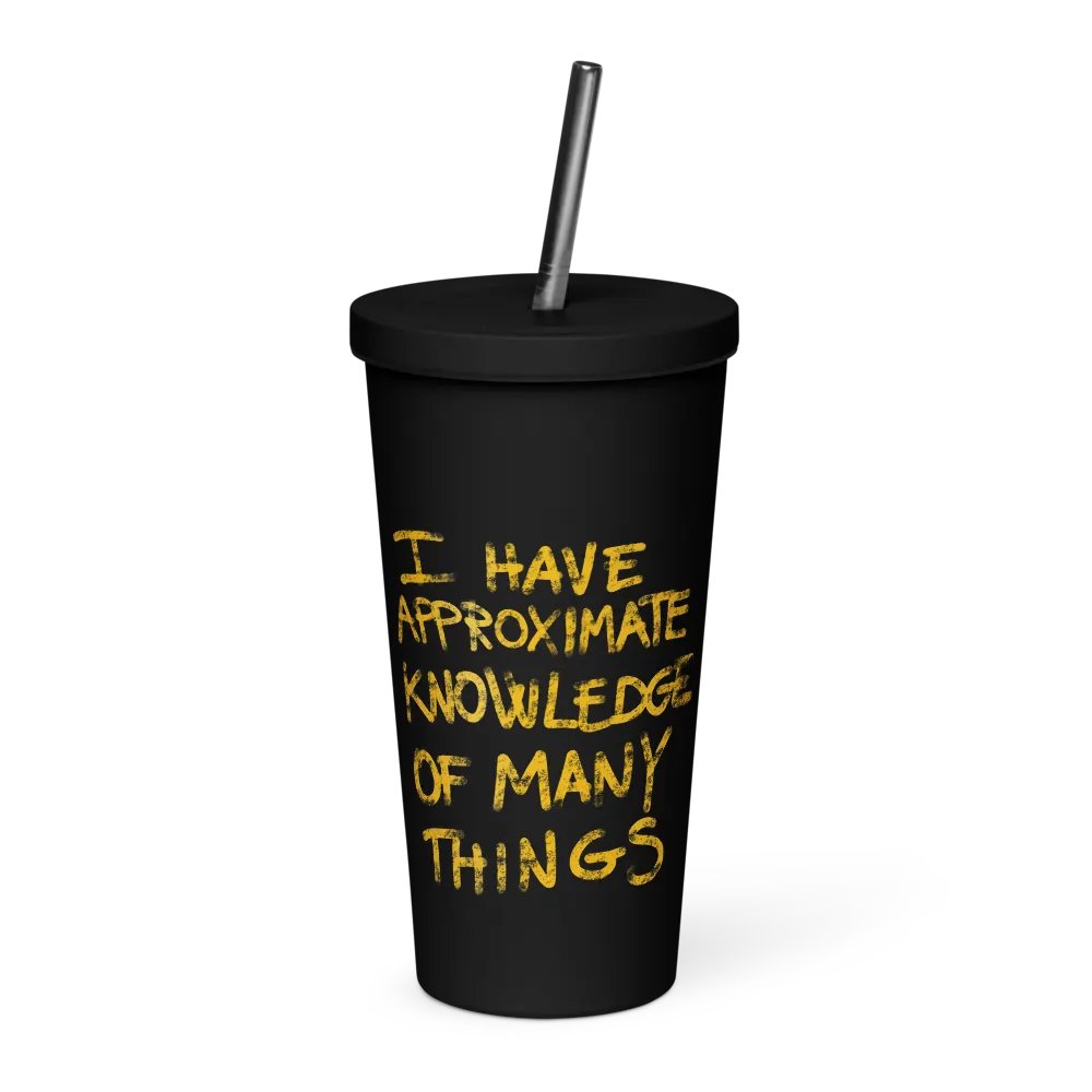 Demon Cat Insulated Tumbler with a Straw - Multicolor product image (3)