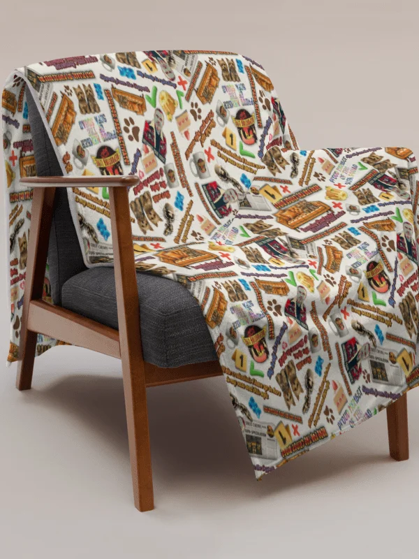 Sofa Squad Paulisms Seamless Pattern Blanket product image (6)