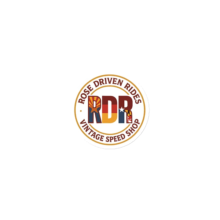 Around the world Rose Driven Rides Magnet product image (1)