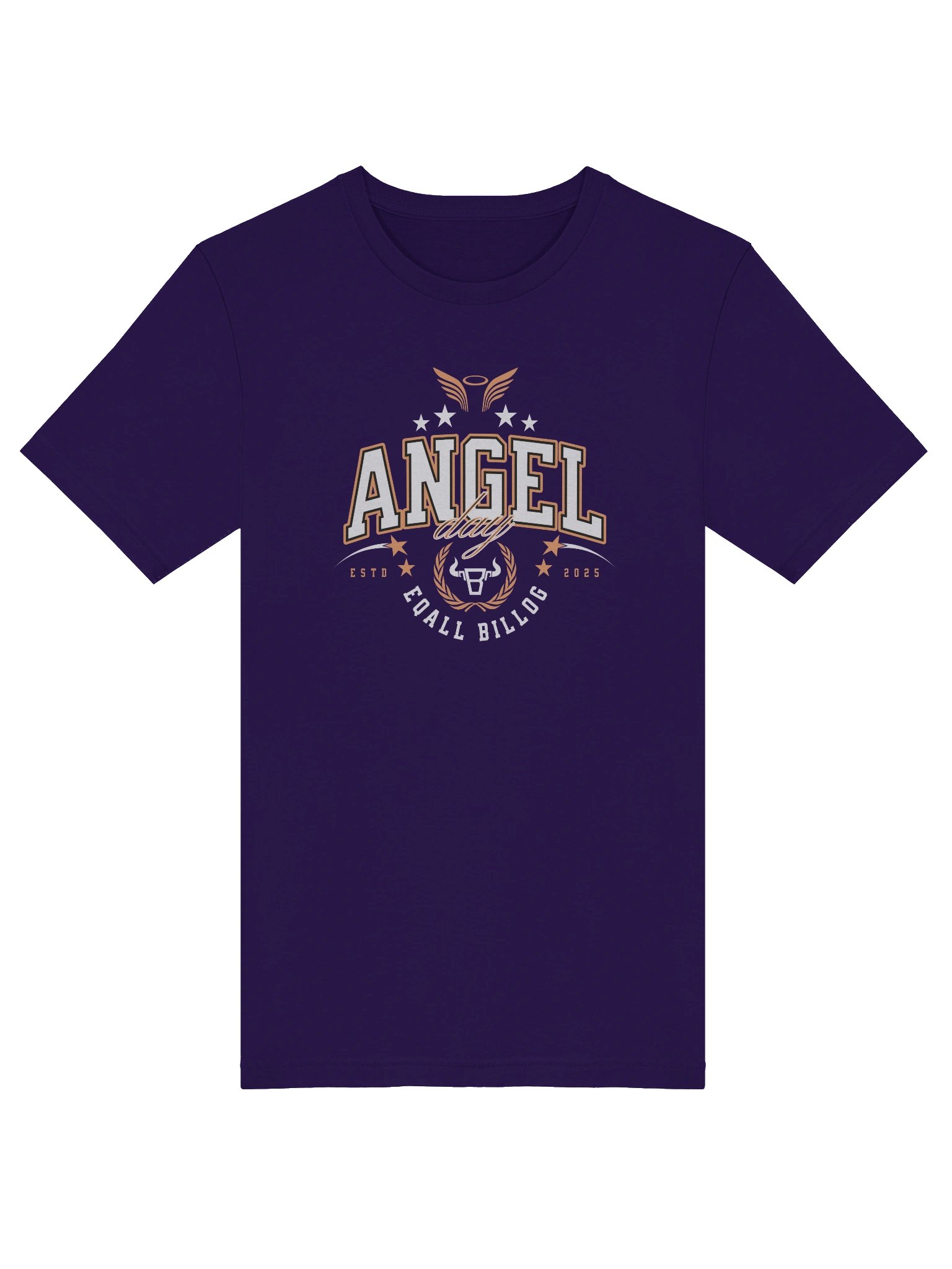 Bella Canvas_ANGEL Day Collection_ EQALL® Billog Campaign_Orange / White product image (5)