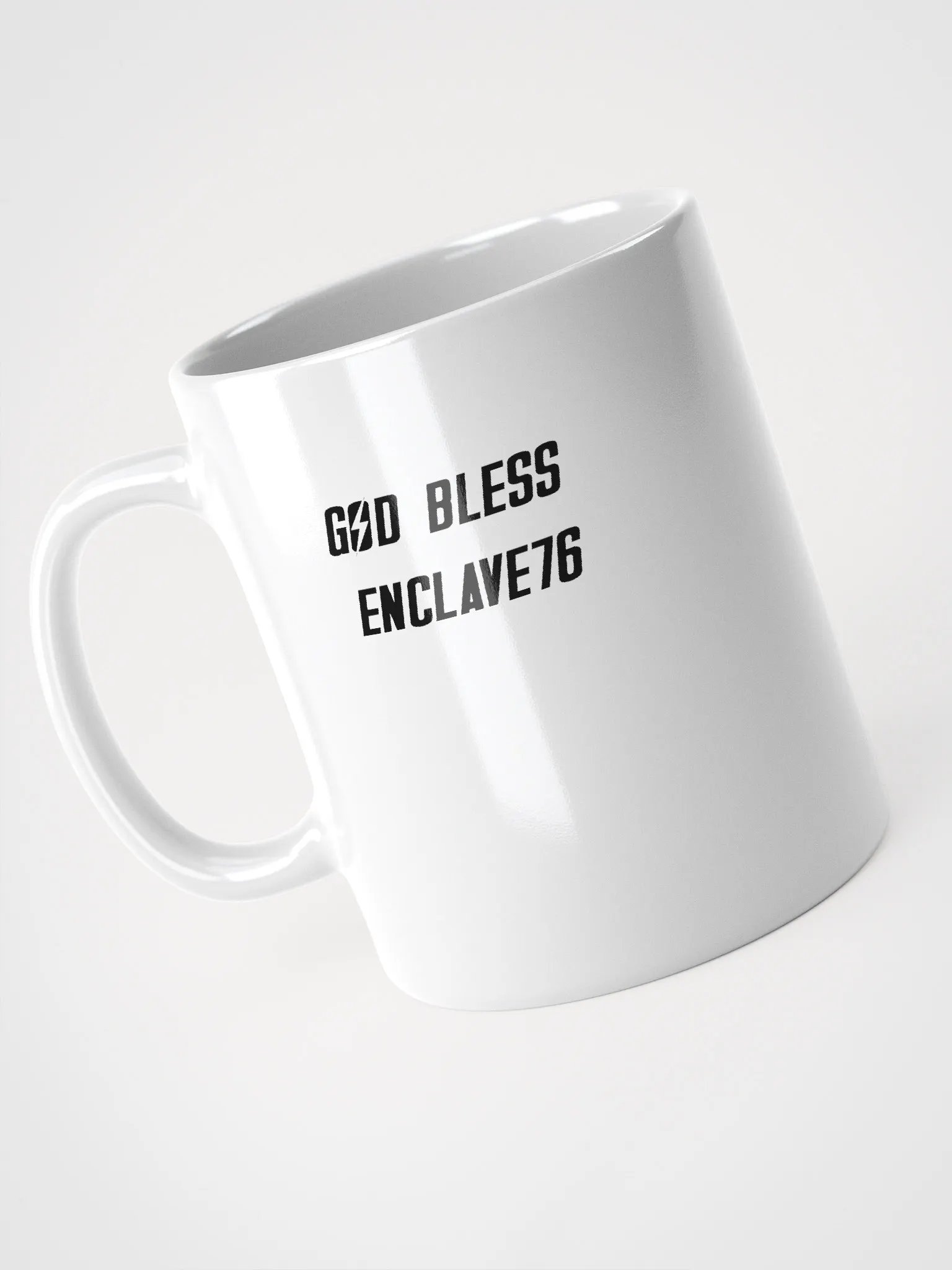 Enclave76 White Glossy Mug product image (3)