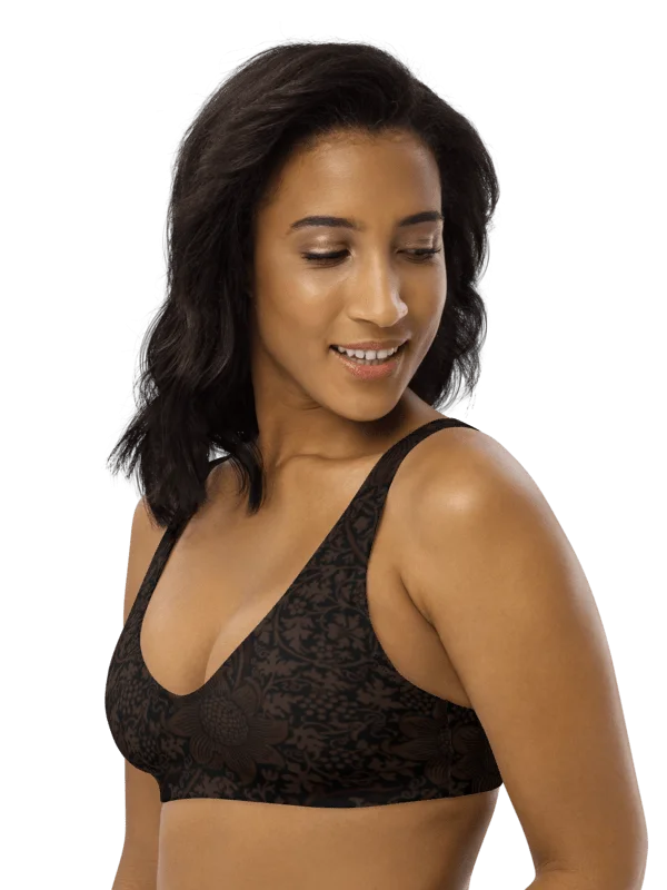 Vintage Floral All-Over Print Bikini Top product image (4)