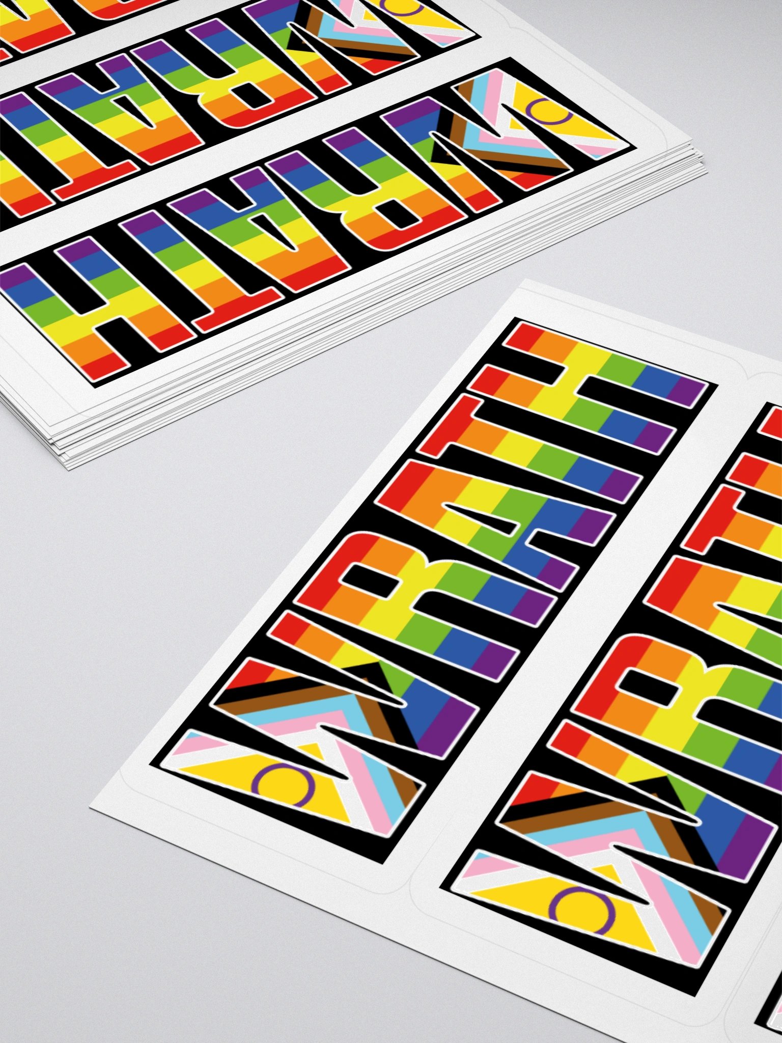 WRATH 2023 bubble free stickers product image (10)