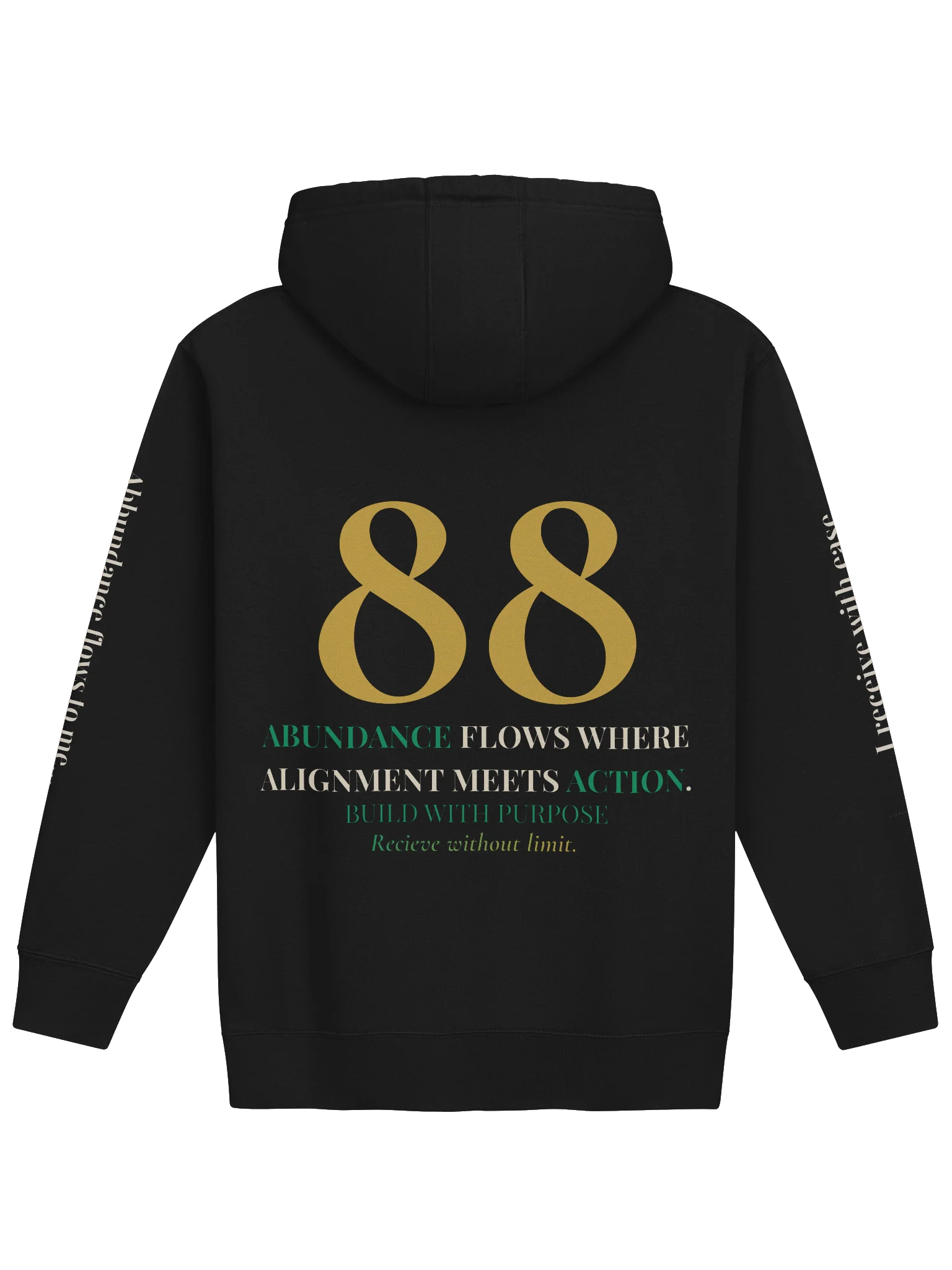 88 — Wealth • Power • Abundance Hoodie product image (2)