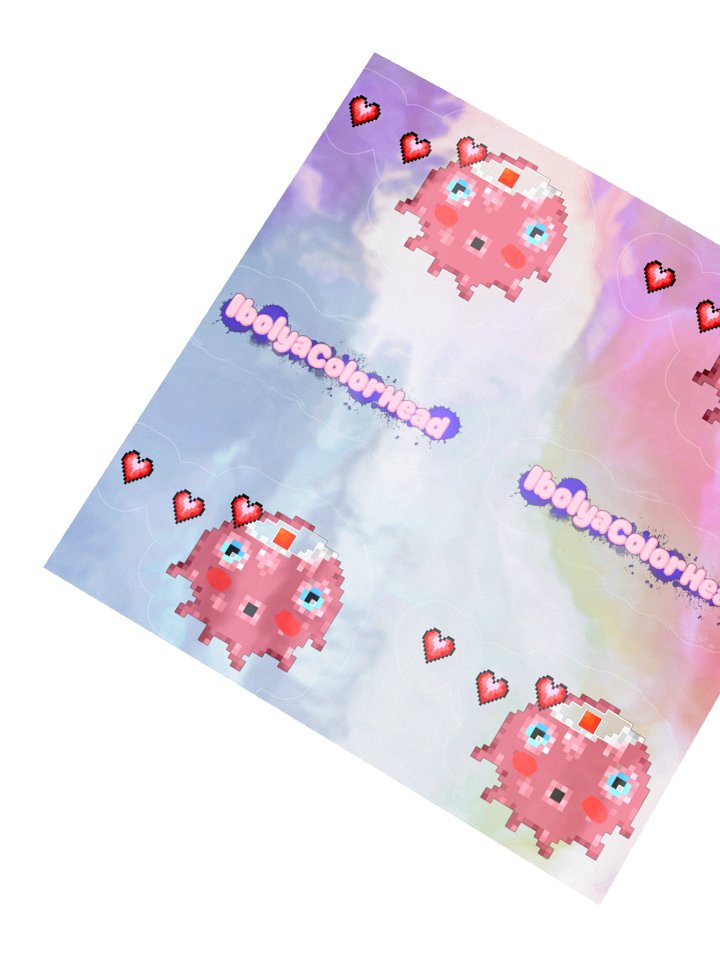 Ollie - Love Holographic Stickers product image (2)