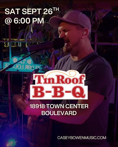 Catch you at @tin_roof_bbq this Saturday!
