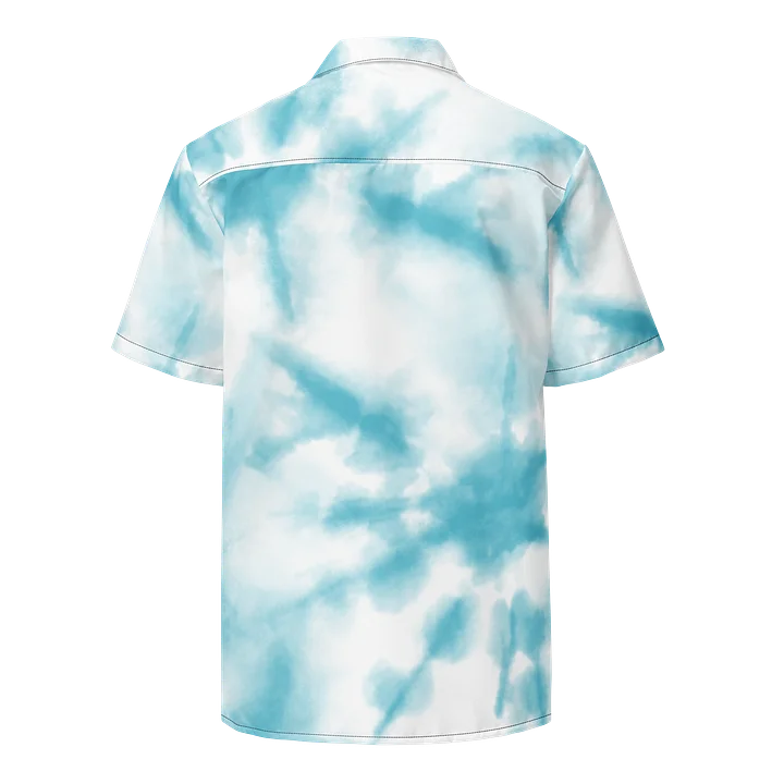 Blue Cloudwave Hawaiian Shirt product image (2)