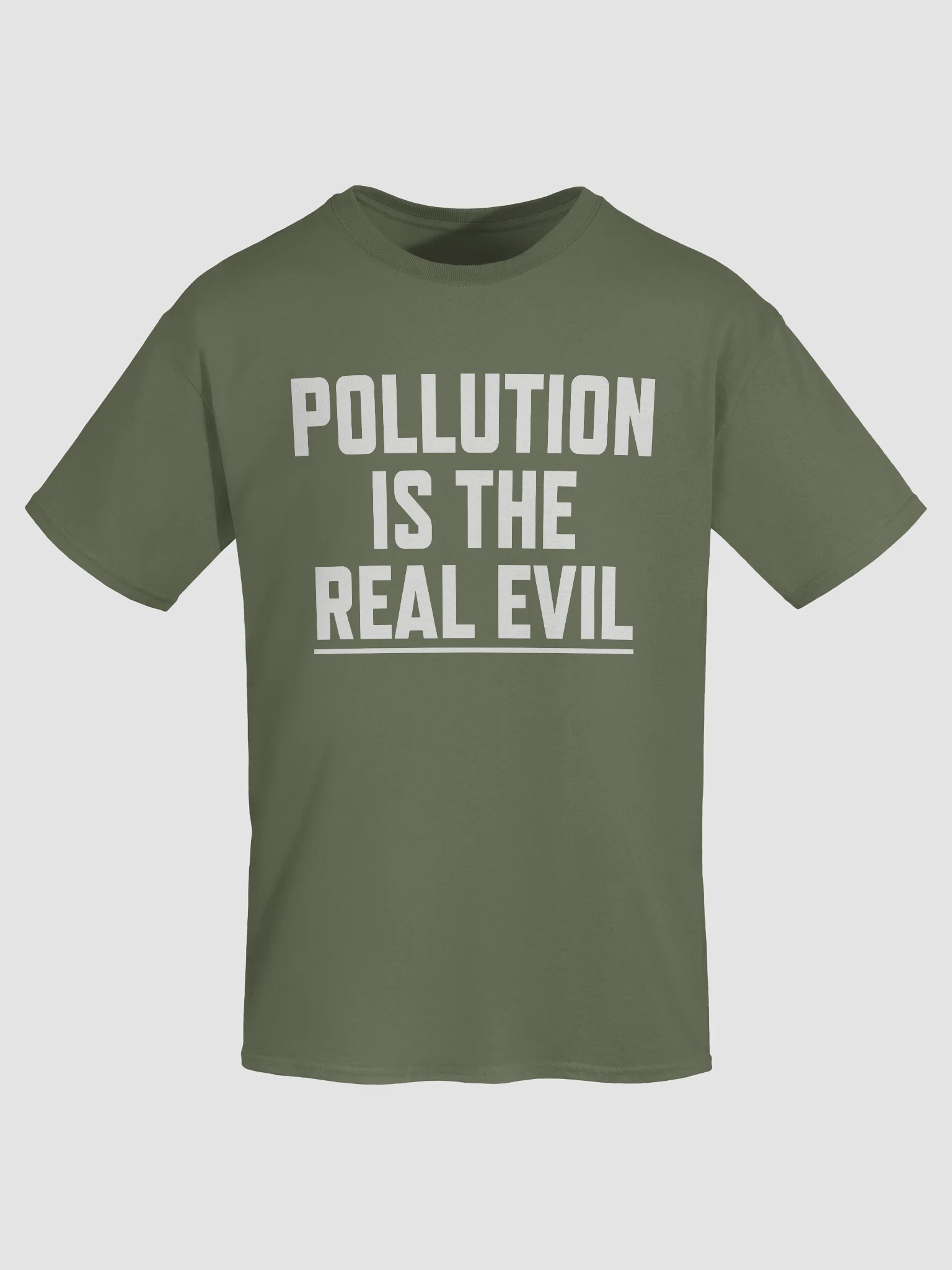 Pollution is the Real Evil - Shirt product image (7)