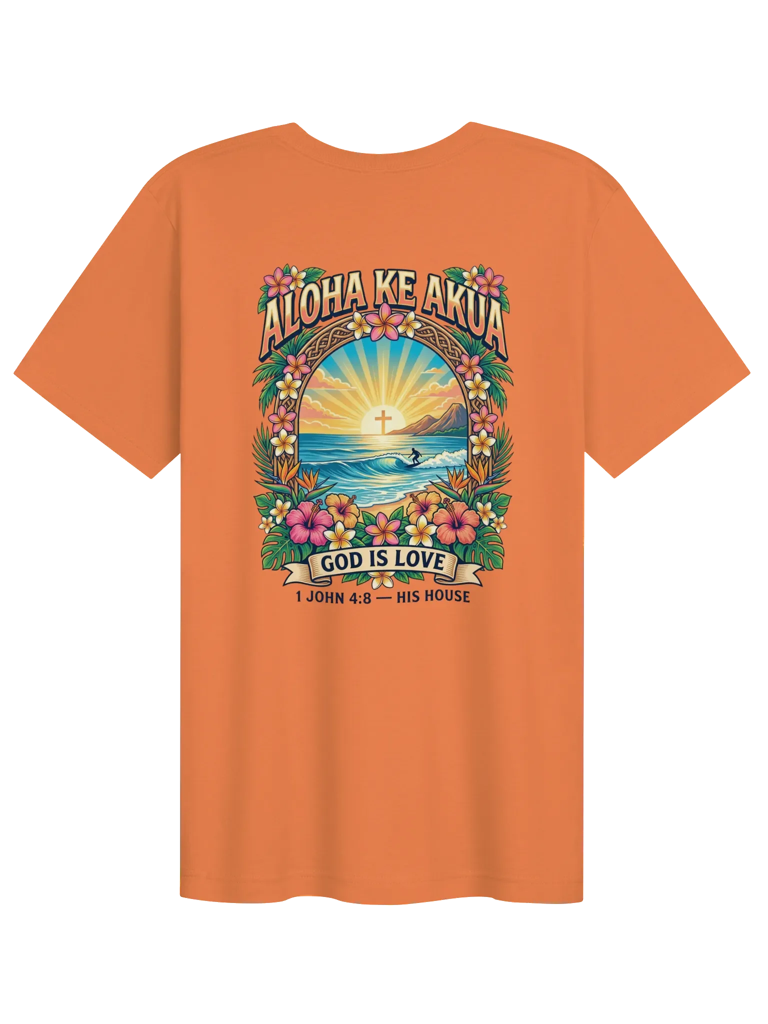His House Unisex "Aloha Ke Akua" T-Shirt by His House