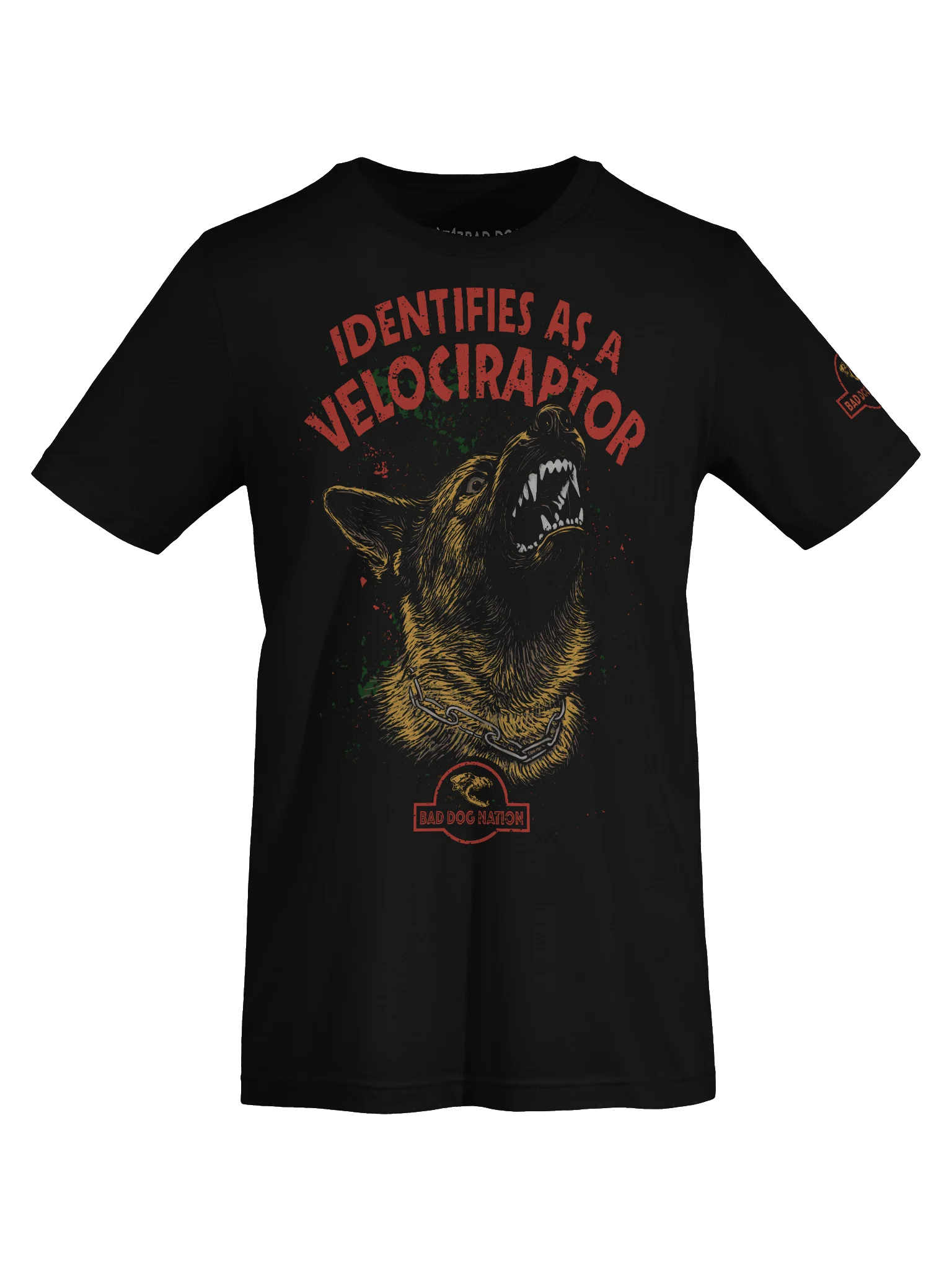 Identifies as a velociraptor - PREMIUM ADULT UNISEX T-SHIRT product image (1)