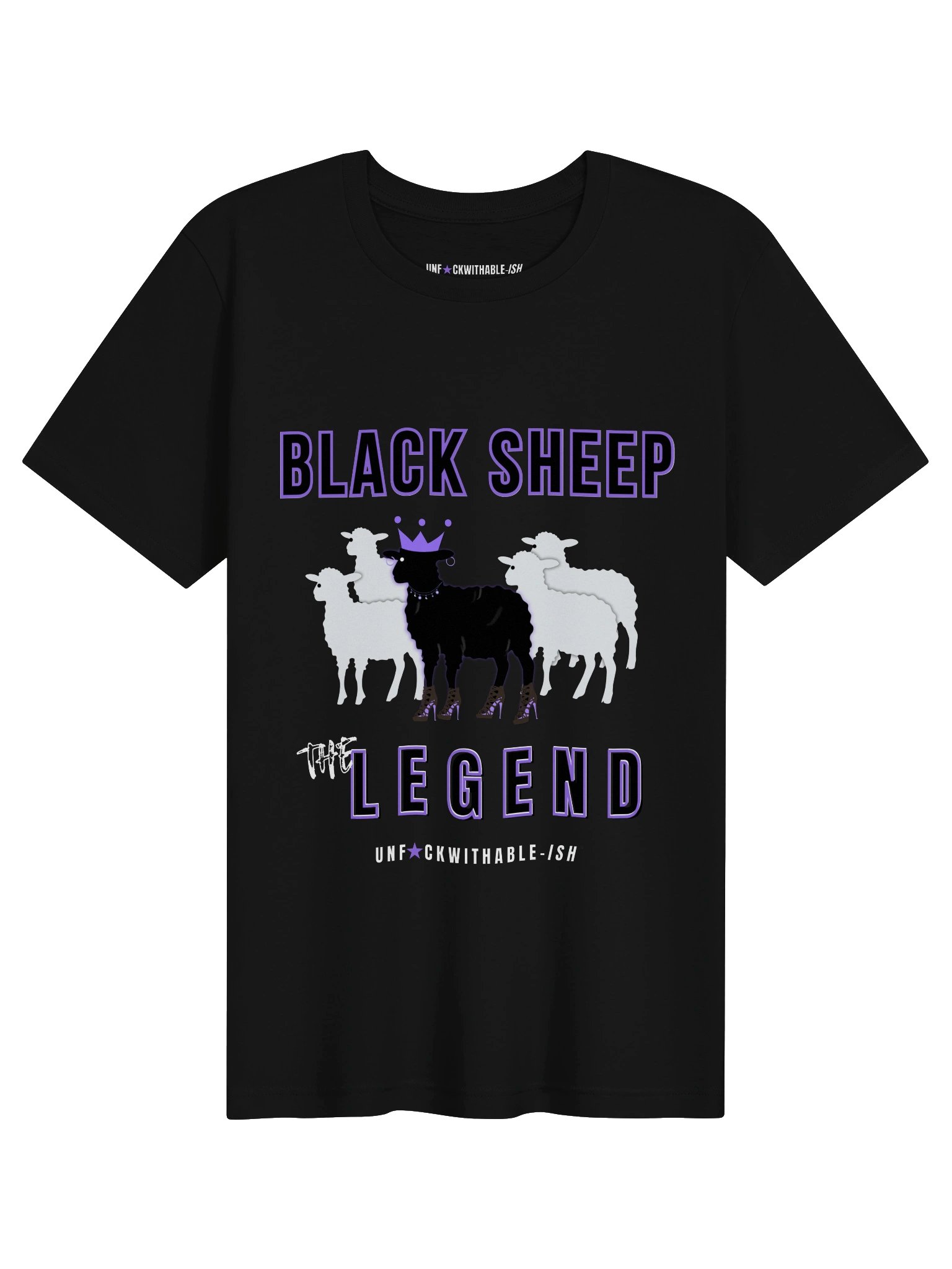 Women's Black Sheep "The LEGEND" Graphic T-Shirt product image (3)