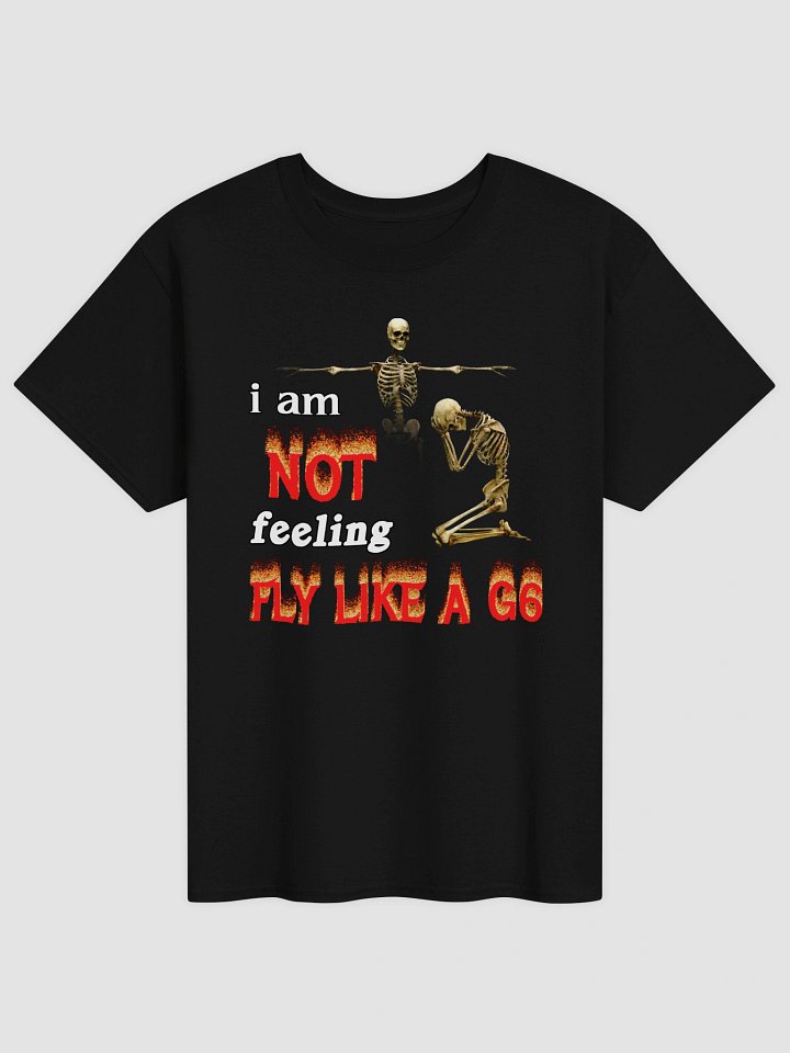 I am NOT feeling fly like a G6 T-shirt product image (1)