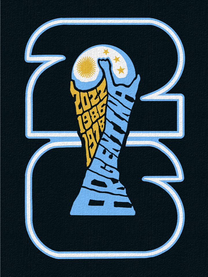 Argentina × WorldCup 2026 T-shirt product image (2)